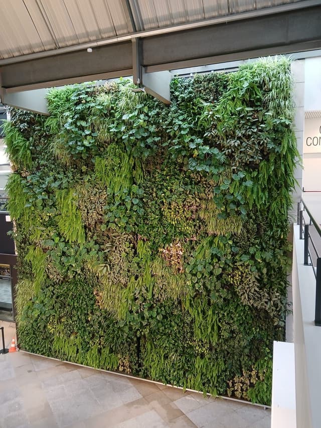 Jardim vertical Wallgreen — projeto complementar residencial