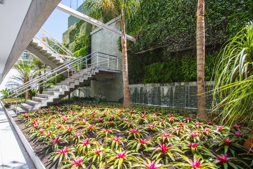 Jardim vertical Wallgreen Eco - Porto Seguro Bahia - Vista completa