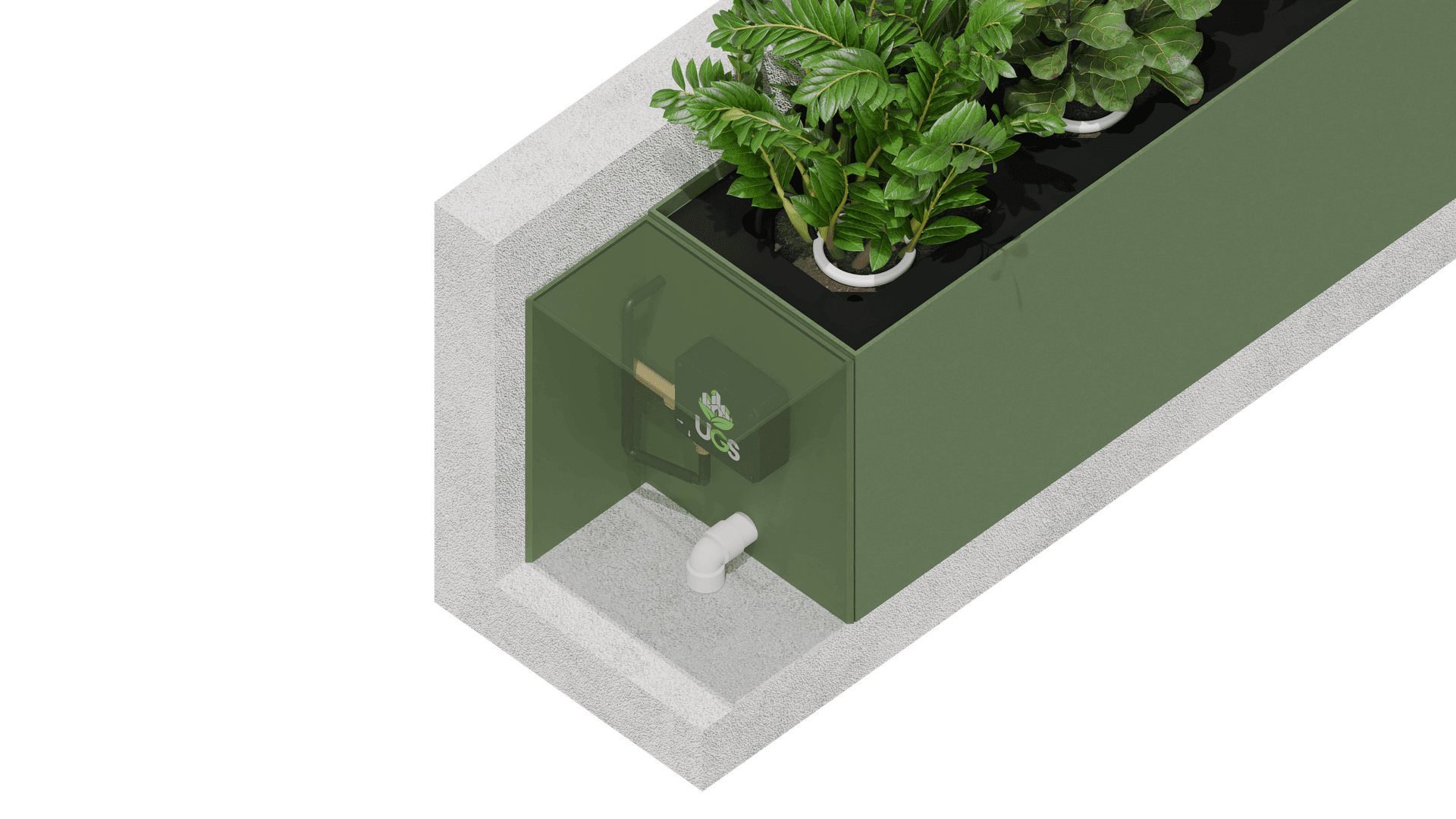 Floreira Modular Plástica - Sistema 5